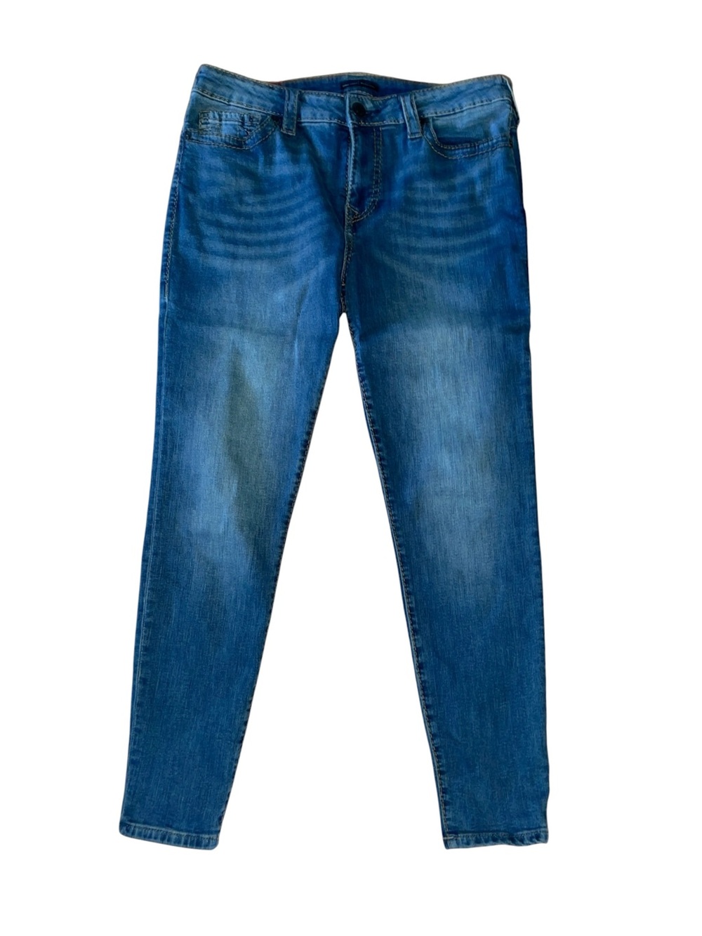 WOMENS TRUE RELIGION JENNIE CURVY MID RISE SKINNY JEANS